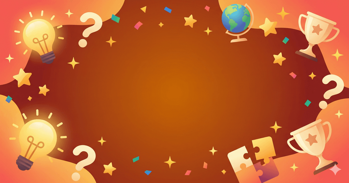 Fun quiz illustration