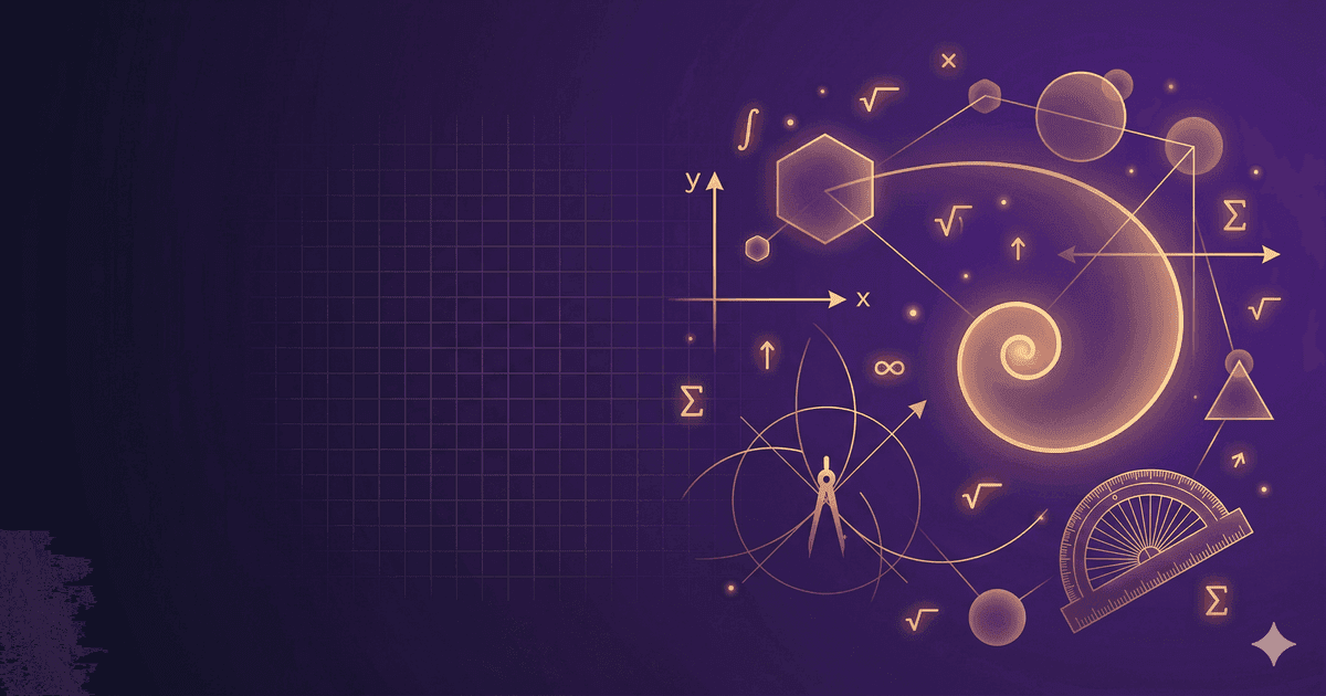 Maths quiz illustration