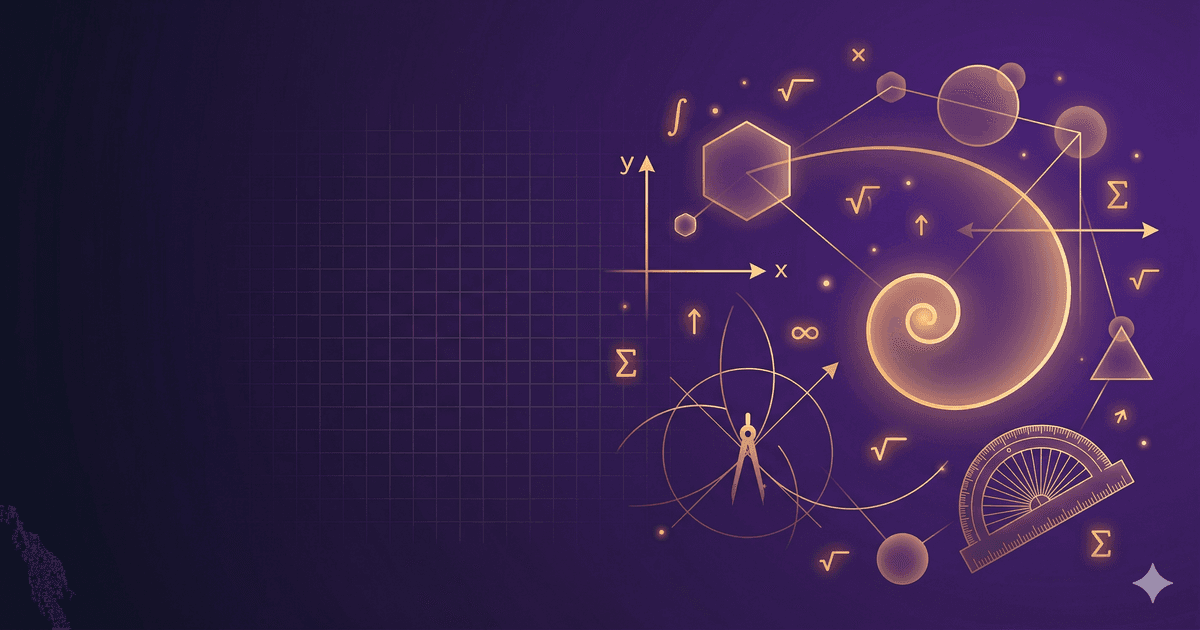 Maths quiz illustration